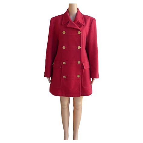 yves saint laurent wool coat|Coat in wool and cashmere .